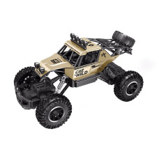Автомобиль OFF-ROAD CRAWLER на р/у – CAR VS WILD (золотой, аккум. 3,6V, метал. корпус, 1:20)