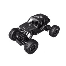 Автомобиль OFF-ROAD CRAWLER на р/у – TIGER (матовый черный, аккум. 4,8V, метал. корпус, 1:18)
