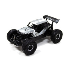 Автомобиль OFF-ROAD CRAWLER на р/у – SPEED KING (серый, металл. корпус, аккум. 6V, 1:14)