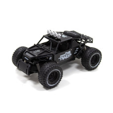 Автомобиль OFF-ROAD CRAWLER на р/у – RACE (матовый черный, металл. корпус, аккум.6V, 1:14)