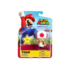 Игровая фигурка с артикуляцией SUPER MARIO - ТОАД (10 CM, с аксессуаром)