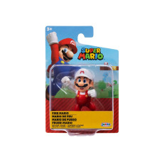 Игровая фигурка с артикуляцией SUPER MARIO -  ОГНЕННЫЙ МАРИО (6 CM)