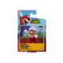 Игровая фигурка с артикуляцией SUPER MARIO -  ОГНЕННЫЙ МАРИО (6 CM)