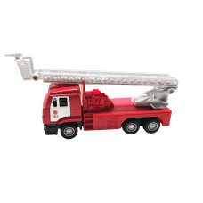 Автомодель - ПОЖАРНАЯ МАШИНА (со стрелой, инерц.мех.)