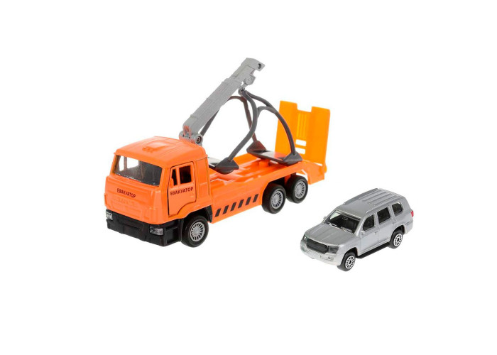 Игровой набор - ЭВАКУАТОР (эвакуатор, лиц. машинка в ассорт.)