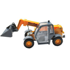 Модель - СТРОИТЕЛЬНЫЙ ПОГРУЗЧИК (выдвиж. стрела, инерц.мех.)