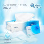 Салфетки бумажные увлажняющие ELLEAIR +WATER с глицерином и молекулами воды (в коробке, 180 шт)