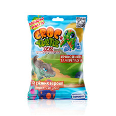 Растущая игрушка в яйце «CROC & TURTLE EGGS» - КРОКОДИЛЫ И ЧЕРЕПАХИ (в диспл.)