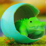 Растущая игрушка в яйце «CROC & TURTLE EGGS» - КРОКОДИЛЫ И ЧЕРЕПАХИ (в диспл.)