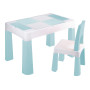 Детский стол и стульчик LAMOSA MULTIFUN 5в1 пастельно-голубой
