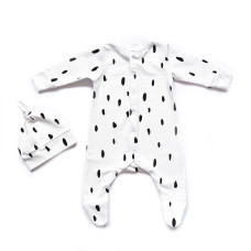 Человечек черного цвета однотон