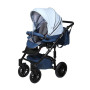 Универсальная коляска 2в1 Angelina Amadeo, сине-голубая color, А-1