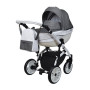 Универсальная коляска 2в1 Angelina Amadeo, серая color, А-12