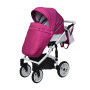 Универсальная коляска 2в1 Angelina Amadeo, серо-розовая color, А-13