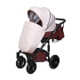 Универсальная коляска 2в1 Angelina Amadeo, бежево-бордовая color, А-3