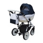 Універсальна коляска 2в1 Angelina Amadeo, сіро-синя color, А-9