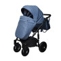 Универсальная коляска 2в1 Angelina Amadeo Travel, джинс color АT-20