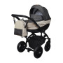Универсальная коляска 2в1 Angelina Amadeo Travel, коричнево-бежевая color АT-22