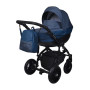 Универсальная коляска 2в1 Angelina Amadeo Travel, синяя color АT-24
