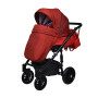 Универсальная коляска 2в1 Angelina Amadeo Travel, красная color АT-25