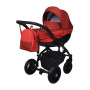 Универсальная коляска 2в1 Angelina Amadeo Travel, красная color АT-25
