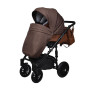 Универсальная коляска 2в1 Angelina Amadeo Travel, коричневый терракот color АT-27