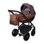 Универсальная коляска 2в1 Angelina Amadeo Travel, коричневый терракот color АT-27