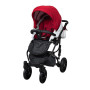 Детская коляска 2в1 Angelina Cross, красно-белая color 1