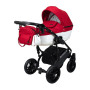 Детская коляска 2в1 Angelina Cross, красно-белая color 1