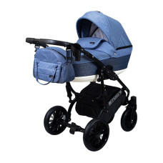 Детская коляска 2в1 Angelina Cross, синяя color 3