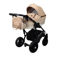 Детская коляска 2в1 Angelina Cross, бежевая color 4