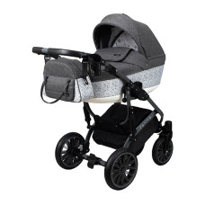 Детская коляска 2в1 Angelina Cross, серая color 5