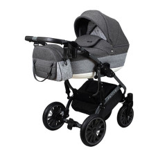 Детская коляска 2в1 Angelina Cross, серая color 7