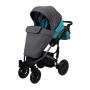 Коляска дитяча 2в1 Angelina Cross, бірюзова color 8