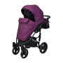 Детская коляска 2в1 Angelina Cross Solo, фиолетовая color 25