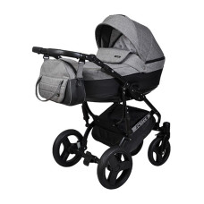 Детская коляска 2в1 Angelina Cross Solo, серая color 27