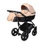 Детская коляска 2в1 Angelina Cross Solo, бежевая color 28