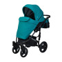 Детская коляска 2в1 Angelina Cross Solo, бирюзовая color 31