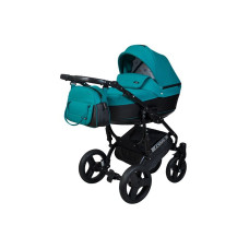 Детская коляска 2в1 Angelina Cross Solo, бирюзовая color 31