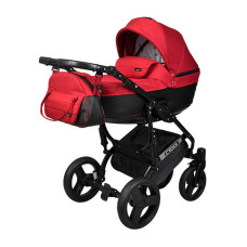 Детская коляска 2в1 Angelina Cross Solo, красная color 32