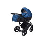 Детская коляска 2в1 Angelina Cross Space синяя color 49