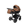 Детская коляска 2в1 Angelina Cross Space коричневая color 53