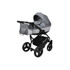Детская коляска 2в1 Angelina Cross Space серая color 54