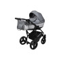 Детская коляска 2в1 Angelina Cross Space серая color 54