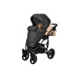 Детская коляска 2в1 Angelina Cross Space черная с бежевым color 55