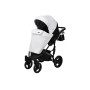 Детская коляска 2в1 Angelina Cross Space белая с черным color 57