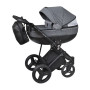Универсальная коляска 2в1 Angelina Kapris, серая, color 1