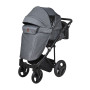 Универсальная коляска 2в1 Angelina Kapris, серая, color 1