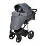 Универсальная коляска 2в1 Angelina Kapris, серая, color 1