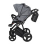 Универсальная коляска 2в1 Angelina Kapris, серая, color 1